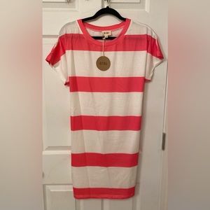 Bibi Pink And White dress